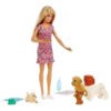 Muñeca Barbie Guardería Perros Cuida Cachorros Petfrienly