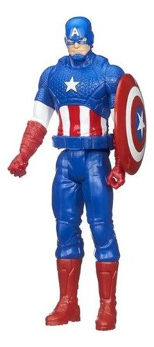 Avengers Capitan America Muñeco Titan Hero 30 Cm Orig Hasbro