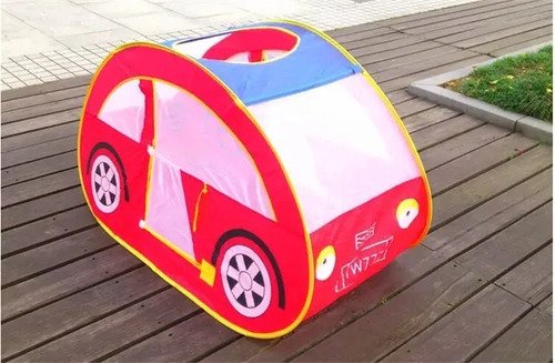 Carpa Para Niño Forma De Carro Cars Juguetes Niño 20% Off