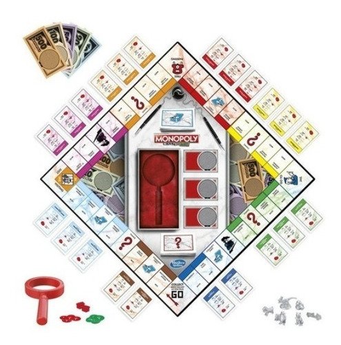 Juego De Mesa Monopoly Decodificador Crooked Cash Original