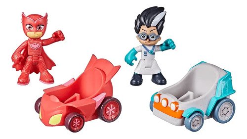 Set De Vehículos Pj Masks Pilotos Al Combate  Rojo