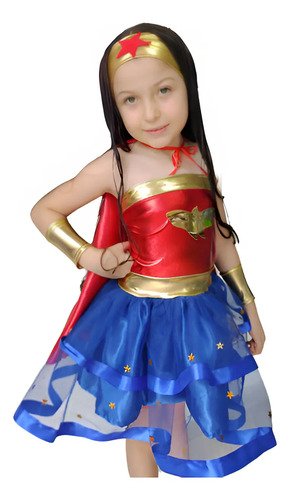Disfraz Niña Mujer Maravilla Disfraces Wonder Woman Heroina