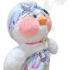 Peluche Pato Con Gafas 45cm - Divertido Y Único Diseño Blanco