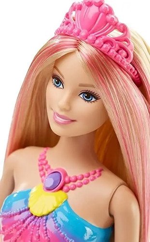 D_902220-MCO51492677694_092022-O.jpg Muñeca Barbie Sirena Arcoiris Mágico Brilla Bajo El Agua Ori