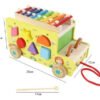 Bus Xilófono Figuras Didáctico Niños Montessori