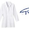 D_904726-MCO81804216288_012025-O.jpg Combo Bata Laboratorio + Gafas Seguridad Adultos Mundocute
