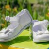 Zapatos No Tuerce Niña Blancos Caminadores Babycute Blanco 21