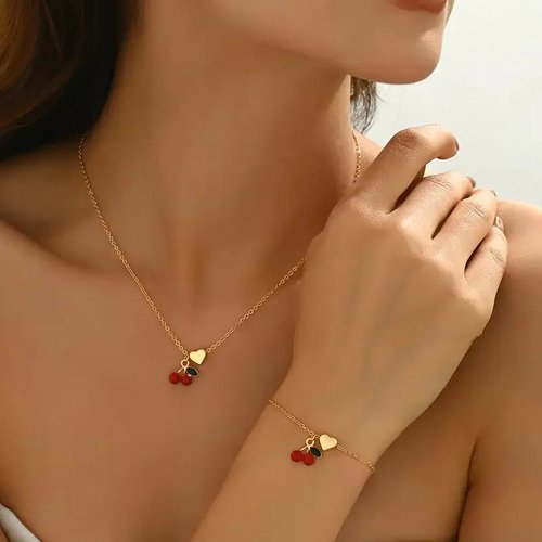 Cadena + Manilla Linda Y Elegante Regalo Perfecto Para Mamá