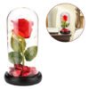 D_907469-MCO76904748423_062024-O.jpg Rosa Eterna Flor Artificial Burbuja Luz Led Regalo