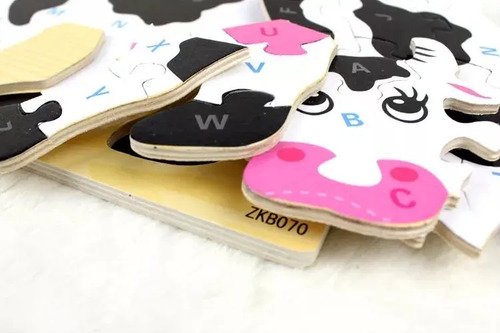 Kit Rompecabezas Didácticos Madera Juguetes Niños 20% Off