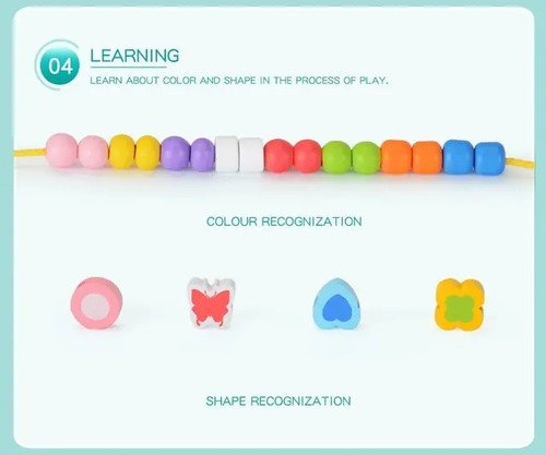 Juguete Montessori Vestir Enhebrar Original Niño Niña Roles