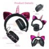 Audífonos Niña Mujer Inalámbricos Bluetooth Unicornio Fm Sd