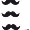 D_909786-MCO79066652161_092024-O.jpg Bigotes X3 Mostacho Postizo Alta Calidad Bigote Mario Bross Negro
