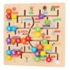 Laberinto Abecedario Madera Montessori Juego Juguetes Niños
