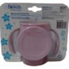 Vaso 360 Munchkin Bebés Antiderrame Pocillo Rosa De Orejas