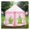 Carpa Castillo Velo Rosado Niña Juguete Princesa Casita Rosa