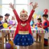 D_911056-MCO91430618054_092025-O.jpg Disfraz Niña Mujer Maravilla Disfraces Wonder Woman Difraz Niña
