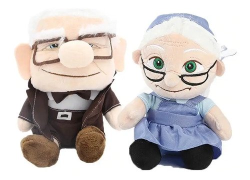 Pareja Abuelitos Up Peluche Regalo Obsequio