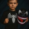 D_911966-MCO91347894487_082025-O.jpg Máscara Venom Con Luces Led Para Niños Negro Venom