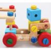 Fichas De Armar Madera Tuercas Juguete Educativo Montessori 78