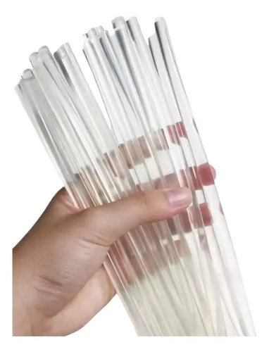D_912844-MCO81791744420_012025-O.jpg 12 Barras De Silicona Gruesa | Alta Calidad Y Resistencia Blanco