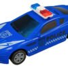 Set De 4 Carros Policía De Retroimpulso Para Niños Carros Policia Azul