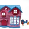Casa De Muñecas Juguete Para Niñas Azul