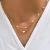 D_915766-MCO90459639169_082025-O.jpg Collar Y Pulsera Para Mujer Elegantes De Perlas Imitación Dorado