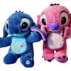 D_918753-MCO83128642607_032025-O.jpg Peluches Respira Pareja Stitch Y Ángel +sonido +luz Roncador Azul Acero