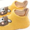 3 Pares De Calcetines Antideslizantes Estampado Caricaturas Varios 1-3 Años
