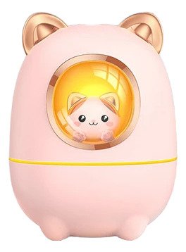 Humidificador De Gato - Diseño Adorable, Compacto Blanco