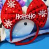 Diadema Navideñas Ho Ho Ho  Balaca Accesorios Navidad! Rojo