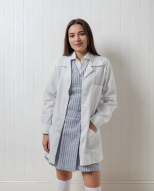 D_921628-MCO116367673587_082026-O.jpg Bata Laboratorio Medico Manga Larga Botón Niños Envío Gratis