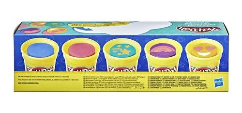 D_923733-MCO53532727279_012023-O.jpg Kit De Plastilinas Masas Play-doh Colores Divertidos X5 Unds
