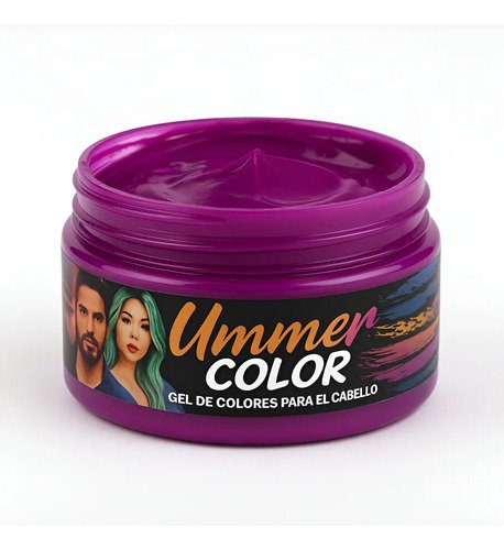 D_924130-MCO95551875620_102025-O.jpg Tinte Gel Temporal Guerreras Kpop Disfraz Rumi Demon Hunter Morado