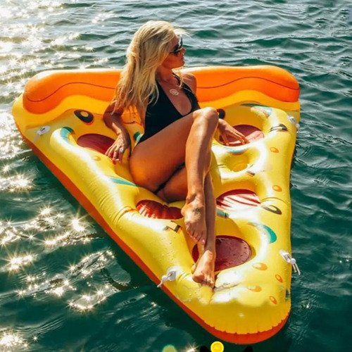 D_924621-MCO27051698715_032018-O.jpg Flotador Pizza Inflable Adultos Vacaciones Juego Piscina