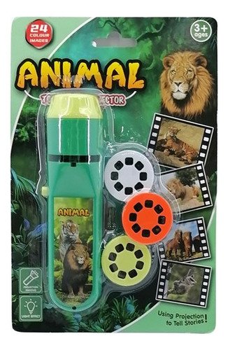 D_924834-MCO80622038824_112024-O.jpg Set Proyector De Animales Para Niños Proyector De Sombras