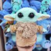 Peluche Baby Yoda 21cm Peluches Muñeco Din Grogu Star Wars Verde