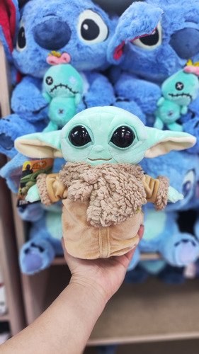 Peluche Baby Yoda 21cm Peluches Muñeco Din Grogu Star Wars Verde