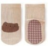 Kit 3 Pares Medias Calcetines Antideslizantes Algodón Niños Varios Estampado L (3 A 5 Años)
