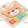 Abecedario Montessori Juego Aprendizaje Niños Letras Didácti