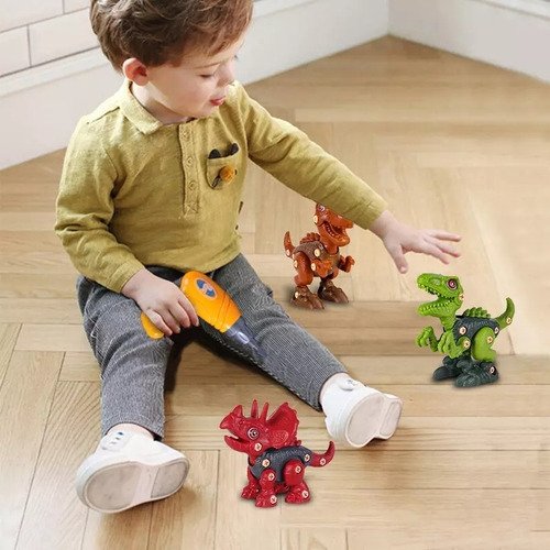 Juguete Dinosaurio Armable Niños Juegos Didácticos