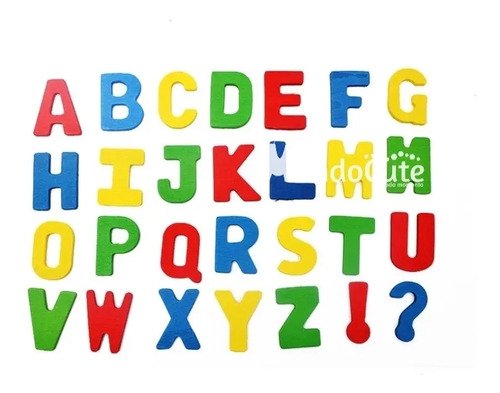 Alfabeto Móvil Abecedario Madera Juguet Didáctico Montessori