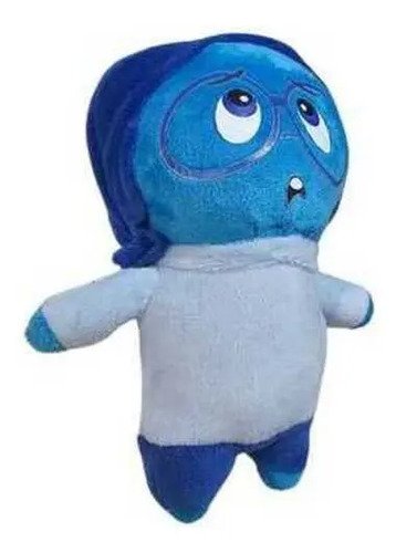 Peluche Tristeza Intensamente 24cm - Personaje De Pixar Azul