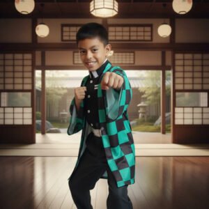 Cosplay Tanjiro Kamado Disfraces Demon Slayer Disfraz