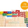 Fichas De Armar Madera Tuercas Juguete Educativo Montessori 78