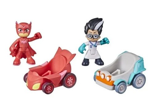 D_928169-MCO53531496862_012023-O.jpg Juego Pj Masks Figuras Pilotos Al Combate Carritos Divertido Rojo