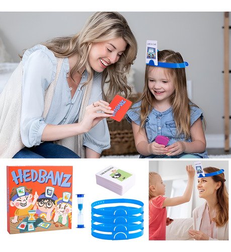 Hedbanz Juego De Adivinanzas Adviina Quién Soy Con Balacas