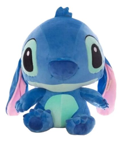 Peluche Stitch 32cm - Adorable Y Suave Diseño Disney Azul