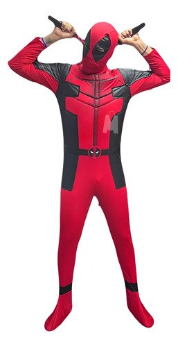 Disfraz Deadpool Adulto Excelente Calidad Identico Disfraces